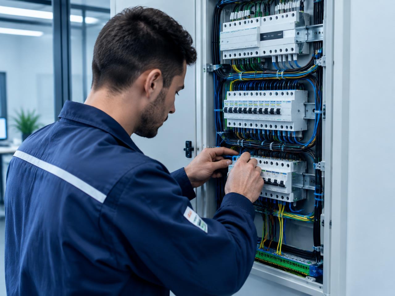 Électricité — chantier Muréo